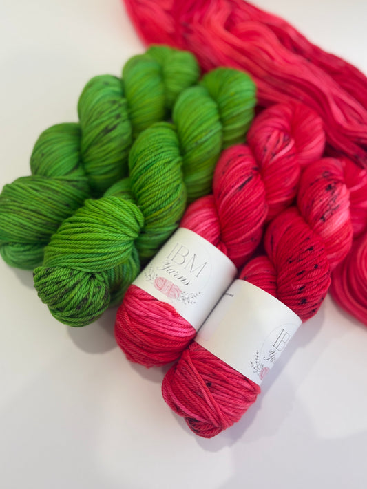 Grinch Green | 100% Australian Merino Wool Aran