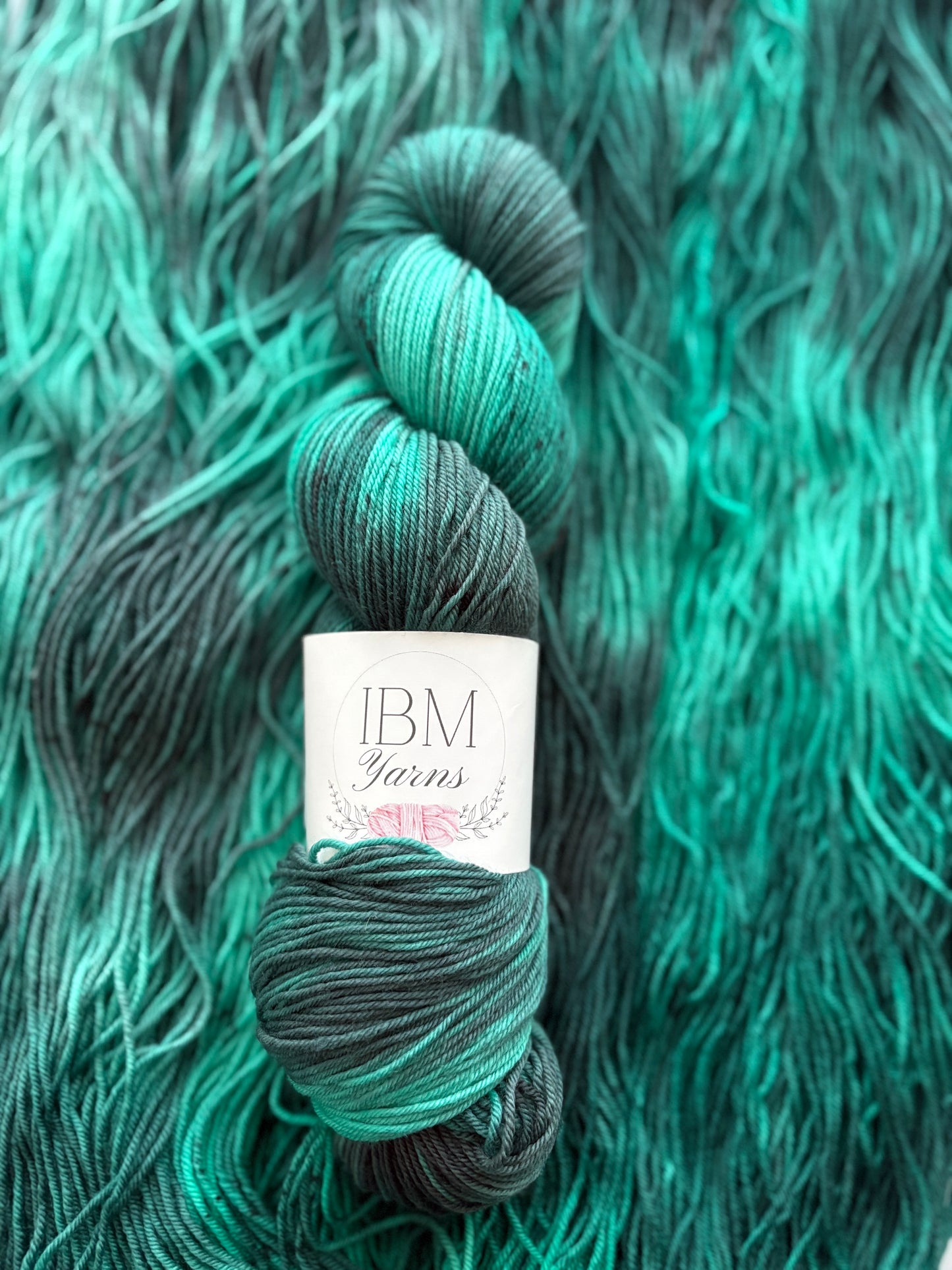 Smokey Emerald - SOCK Merino/ Nylon
