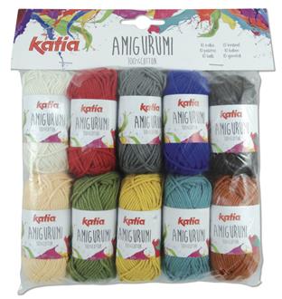 Mini Amigurumi Cotton Set - Katia - IBM Yarns