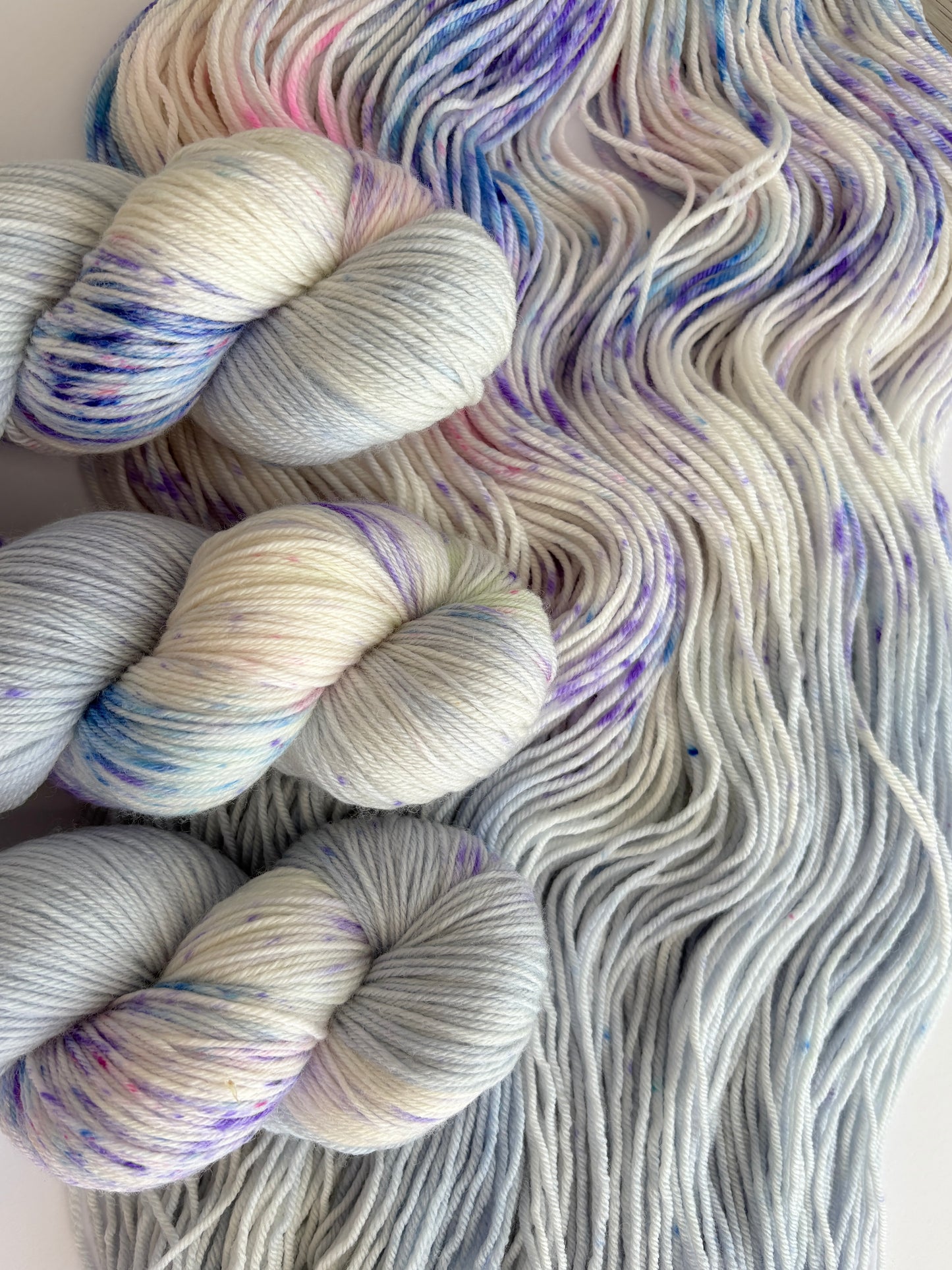 Perfectly Periwinkle - 4 ply and 8 ply Merino/ Nylon Superwash