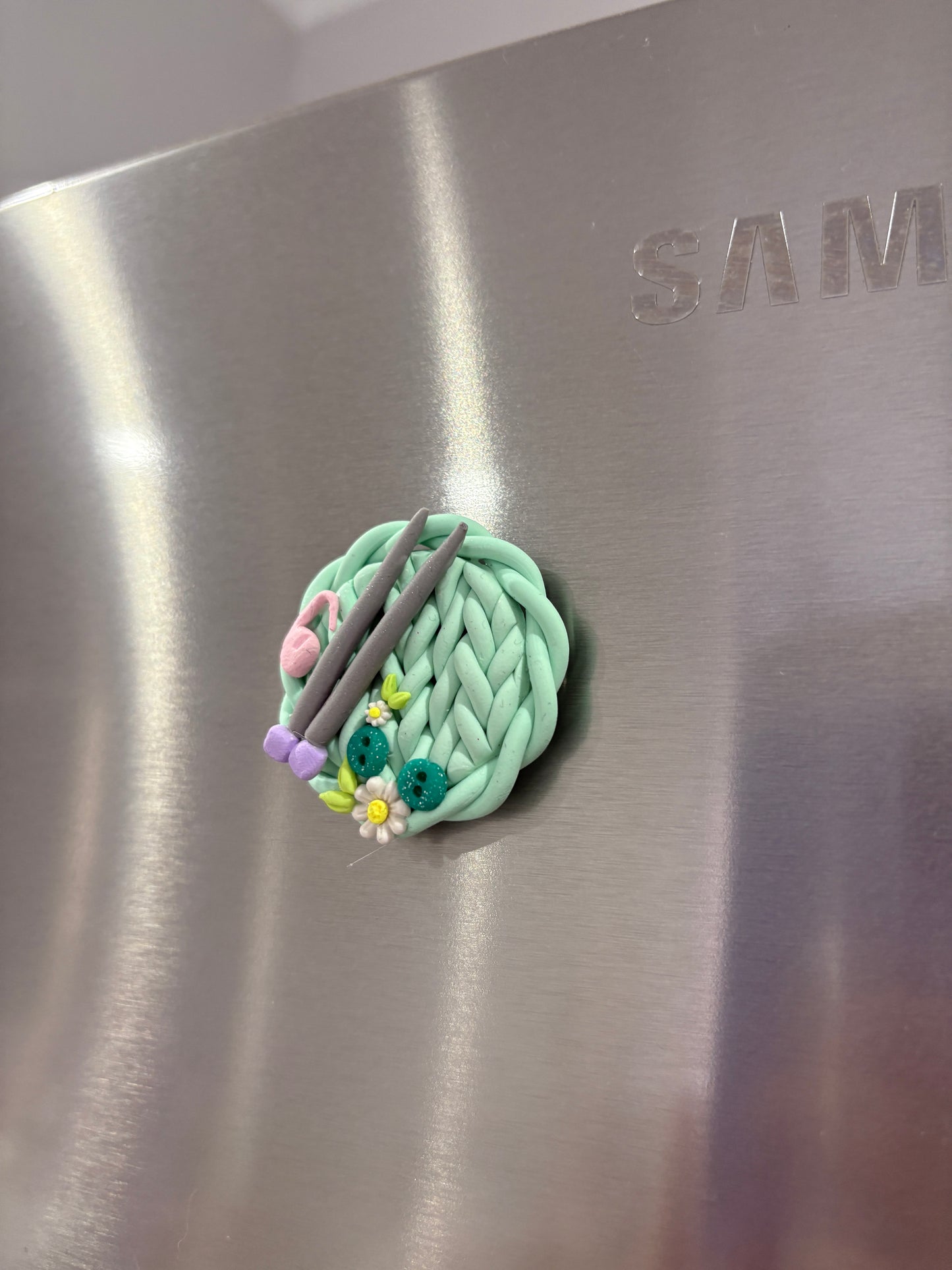Fridge Magnets - Knit and Crochet