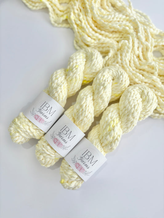 Fluffy Duckling | Super Bulky Cotton (Ready to Ship)