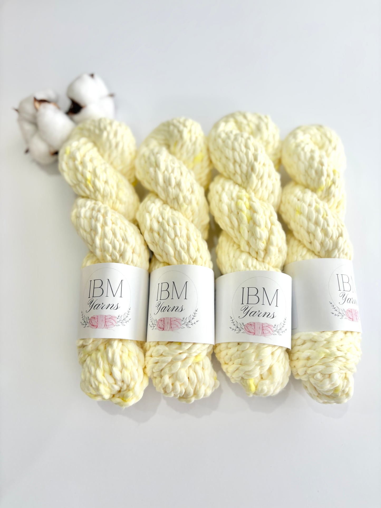 Fluffy Duckling - Super Bulky Hand Dyed Cotton