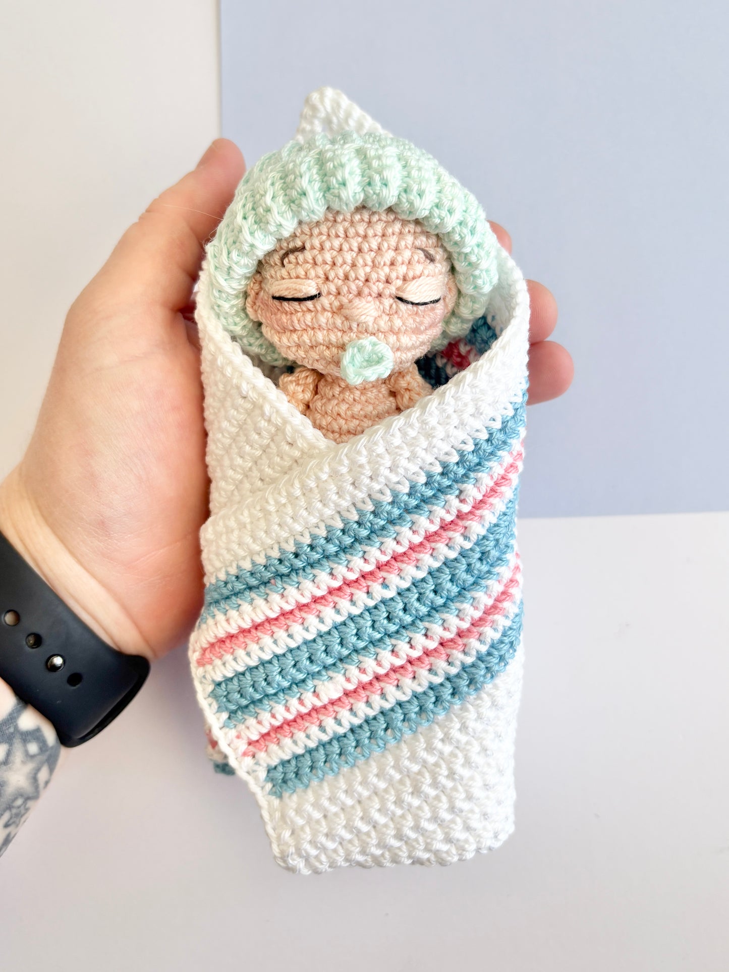 Newborn baby doll - IBM Yarns