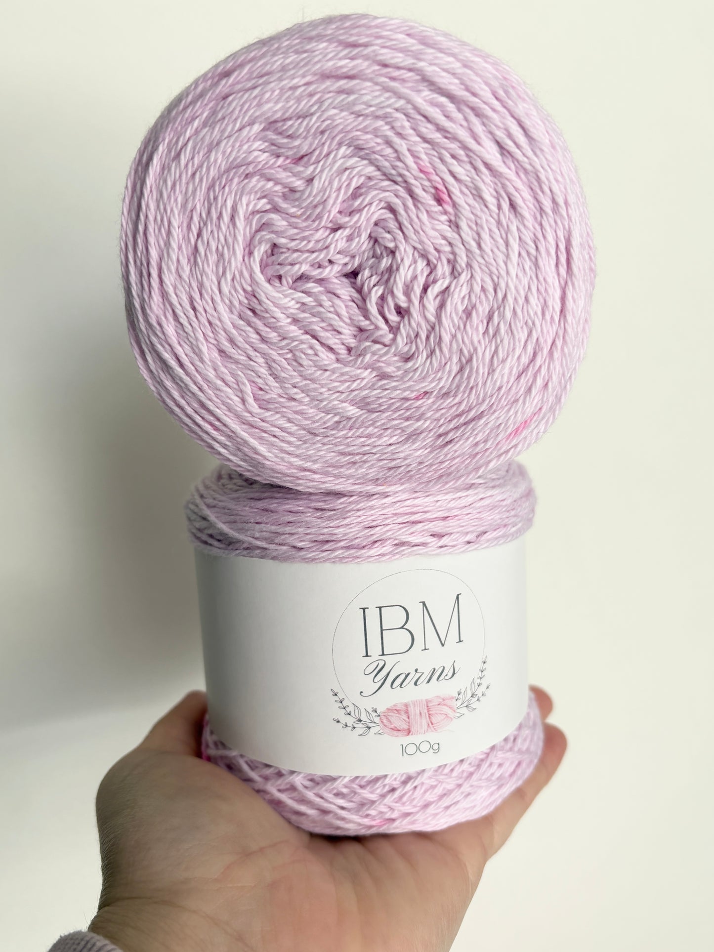 Powder Puff - 8 ply 100% Hand Dyed Australian Cotton