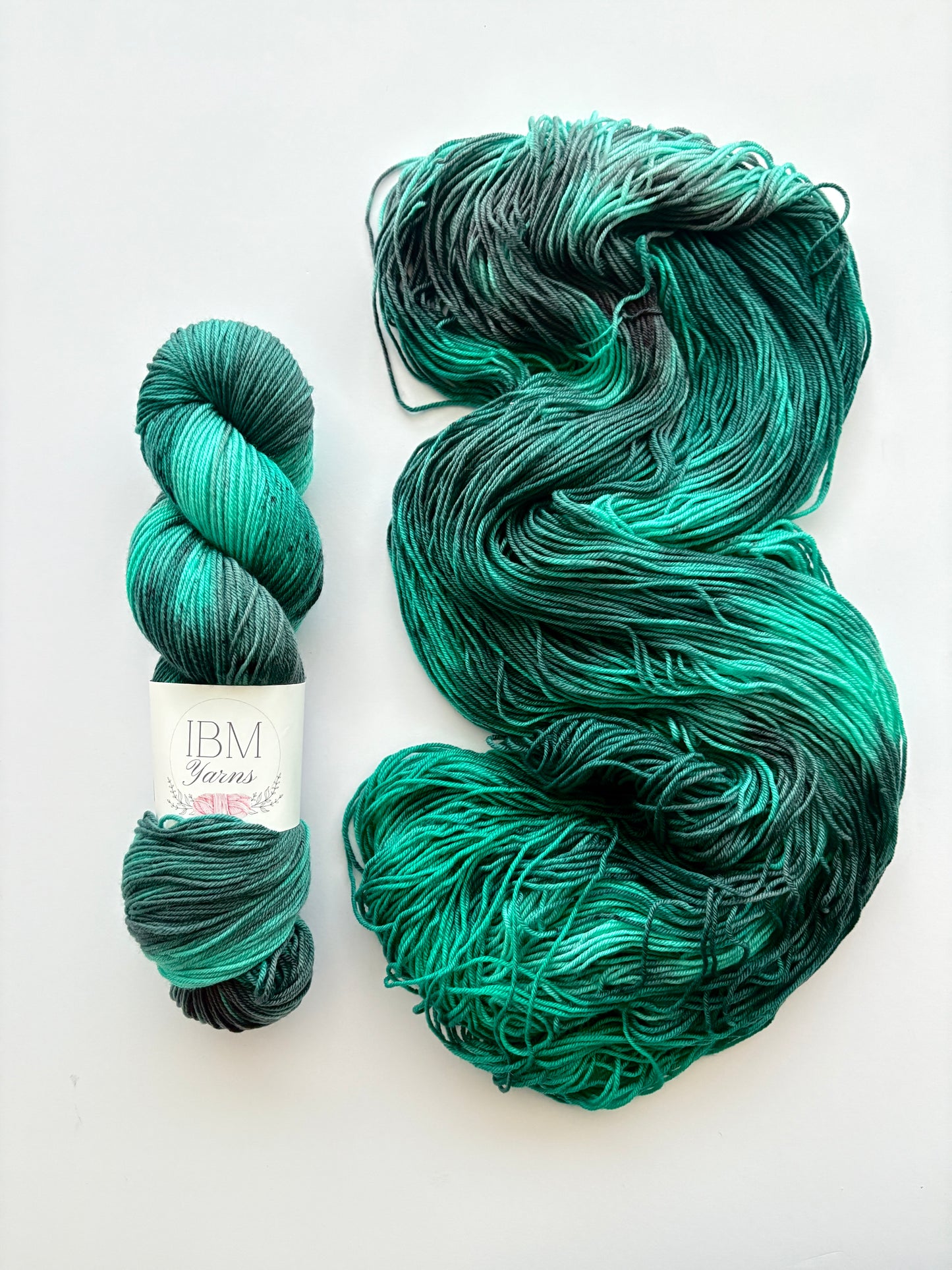 Smokey Emerald - SOCK Merino/ Nylon