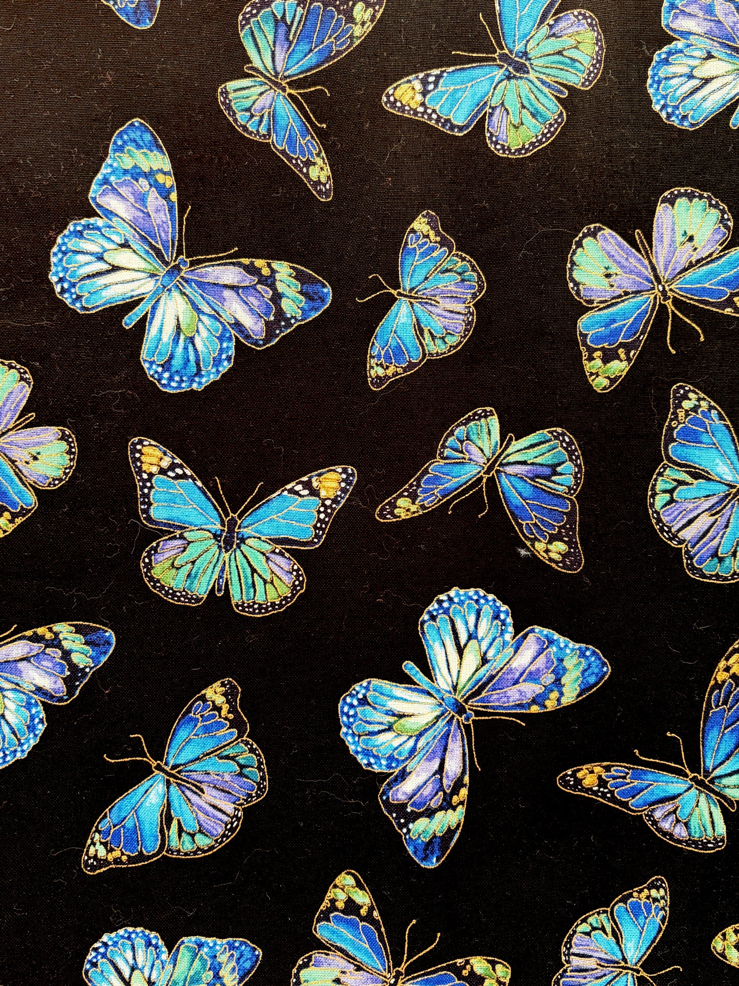 Blue Butterfly | Knitting Needle Pouch