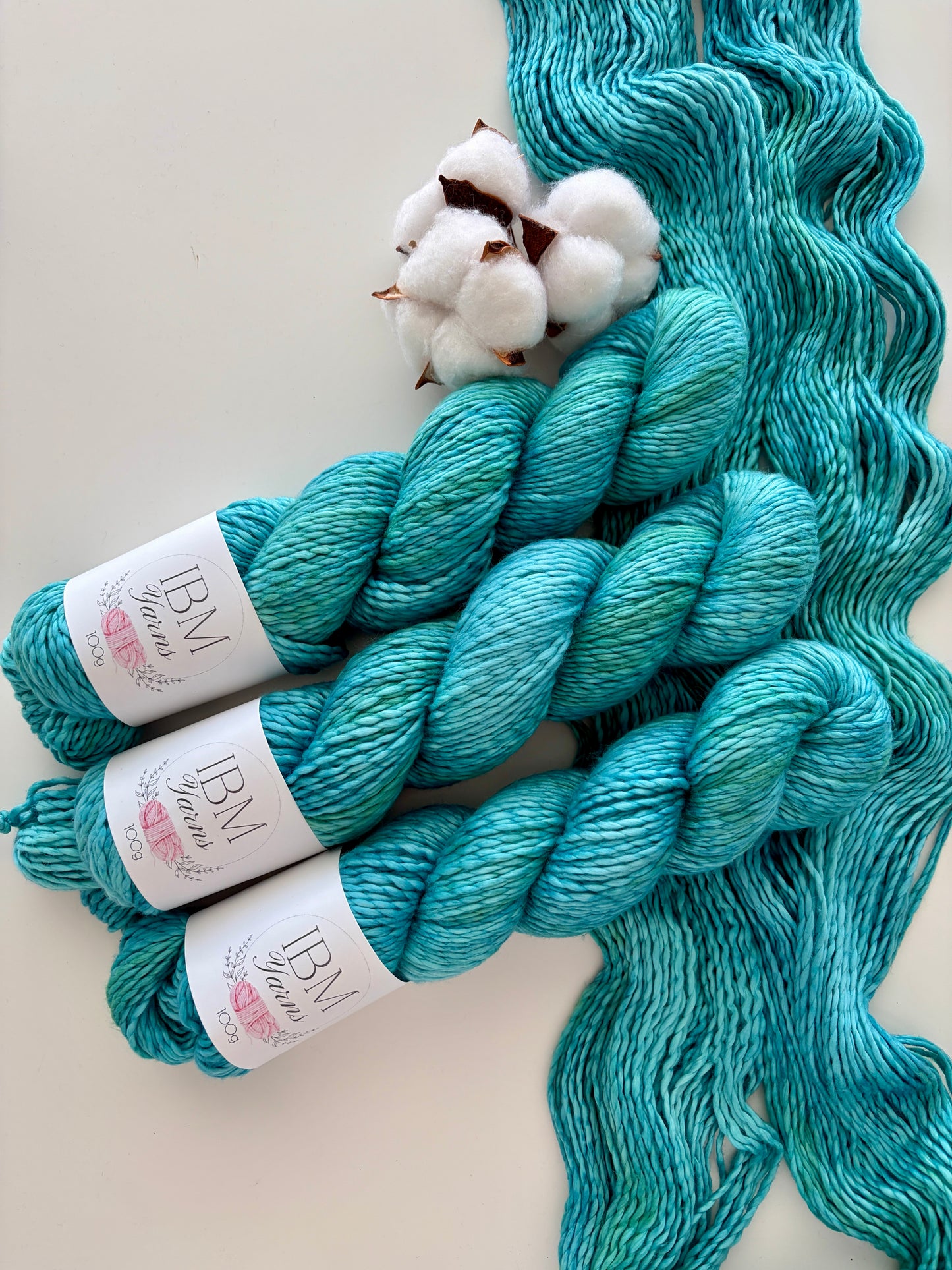 Blue Lagoon | Peruvian Pima Cotton DK (Ready now)