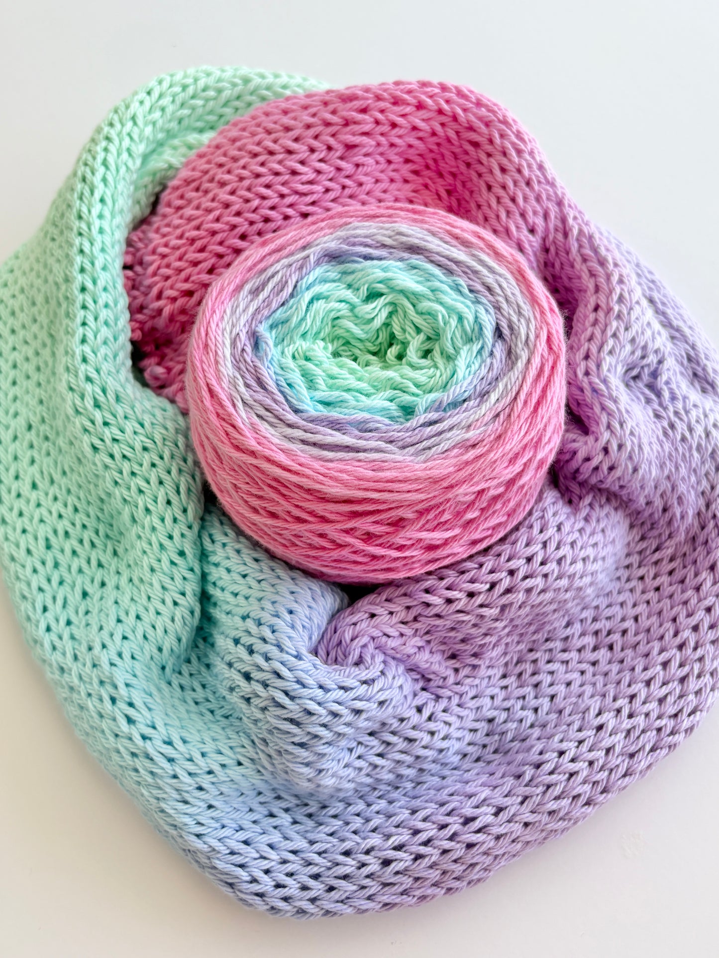 Fairy Glow Yarn Cake - Australian Cotton 100g - IBM Yarns