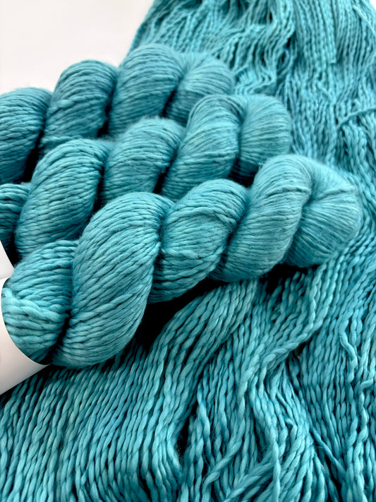 “Atlantic” - DK Pima cotton Air Hand Dyed Cotton