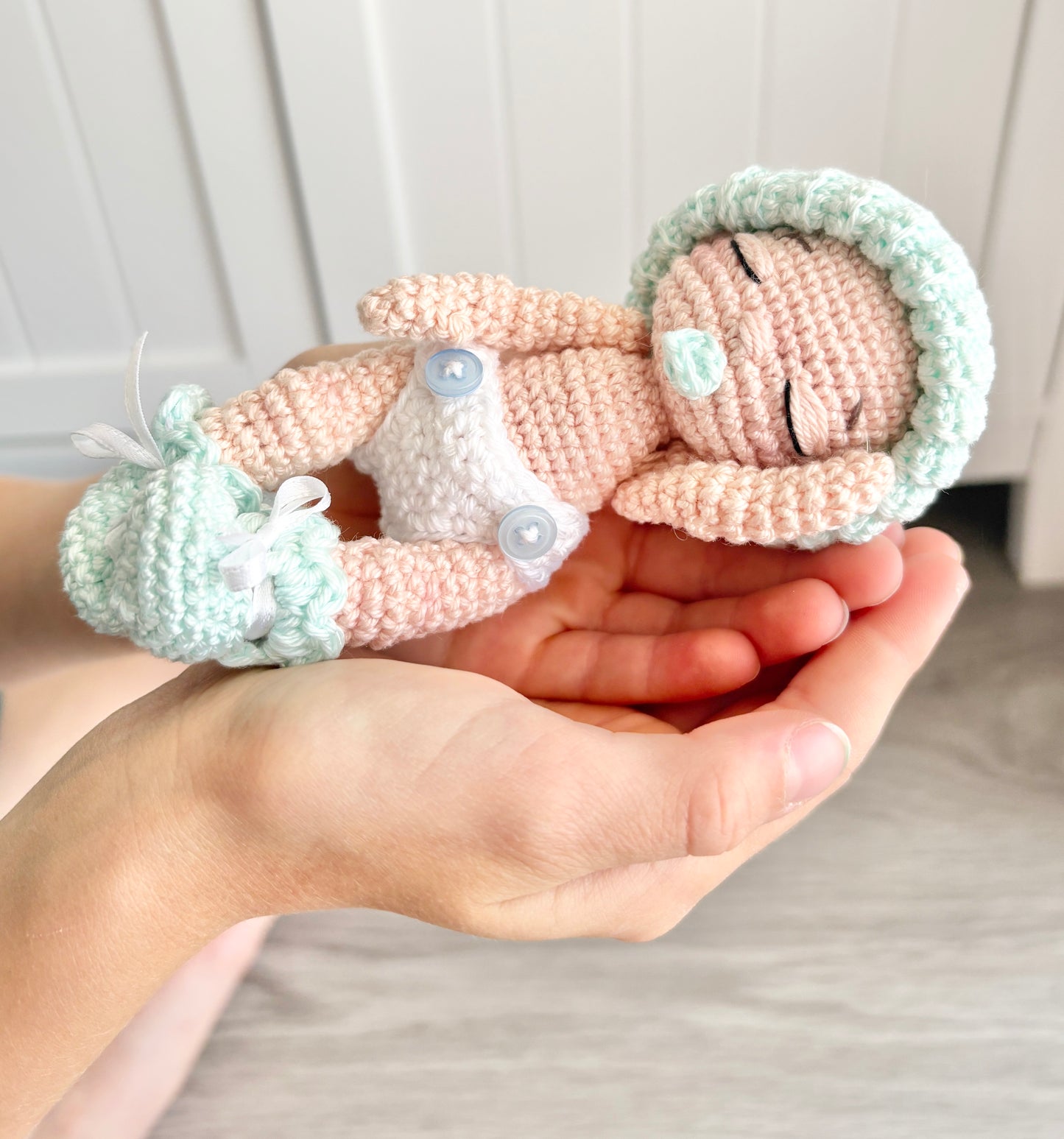 Newborn baby doll - IBM Yarns