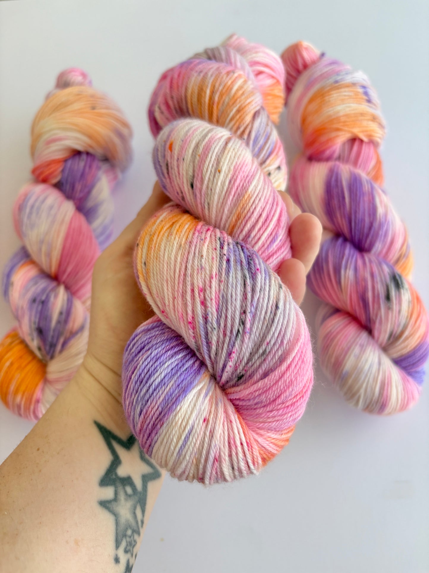 Passionfruit Twist - SOCK Merino/ Nylon - IBM Yarns