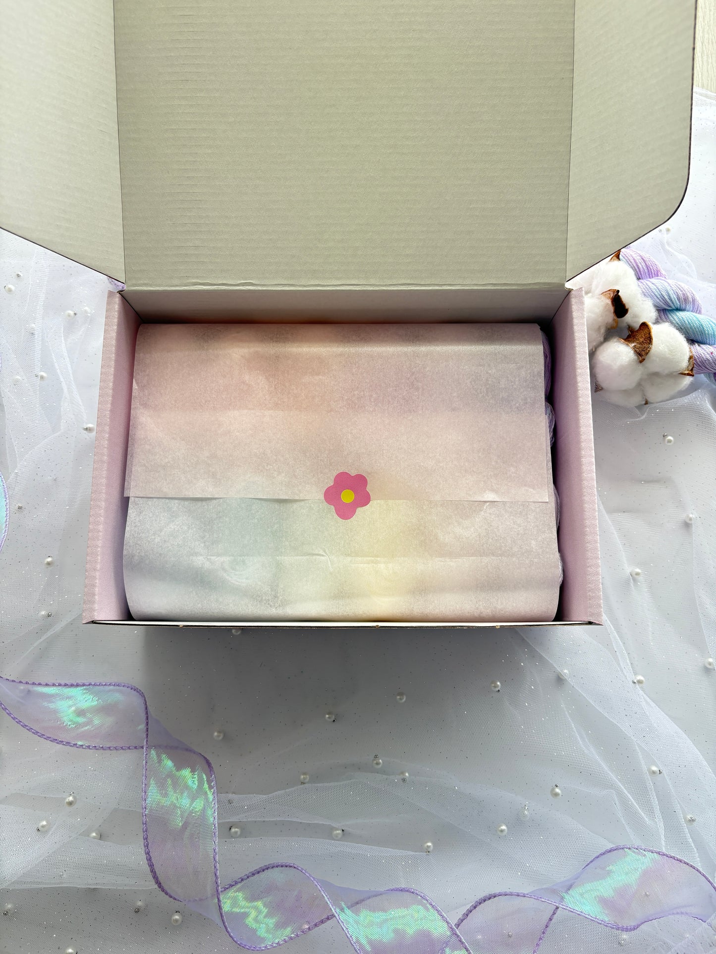 Pastel Pops "Unicorn Whisper" - 12x 25g Amigurumi Egyptian cotton set, Hand Dyed Cotton 4ply