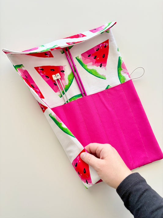 Watermelon | Knitting Needle Pouch