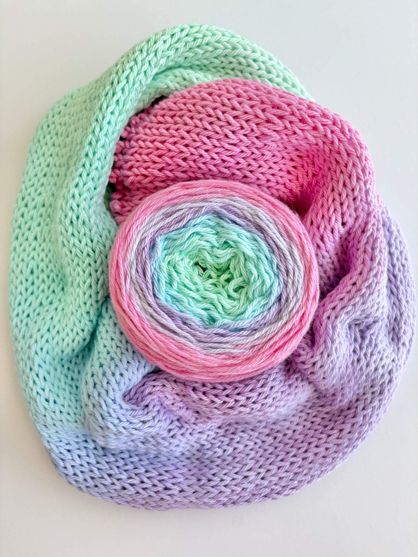 Fairy Glow Yarn Cake - Australian Cotton 100g - IBM Yarns