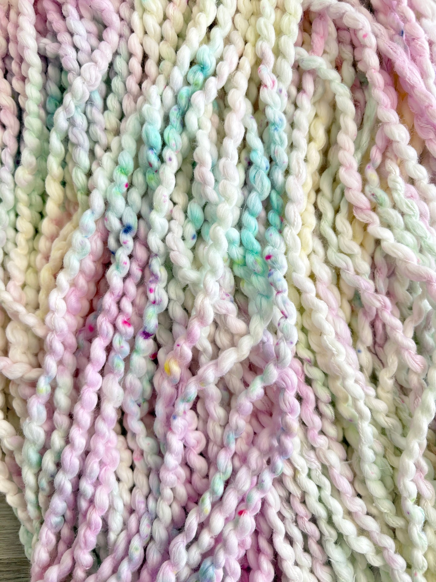 Pastel Blooms - Super Bulky Hand Dyed Cotton