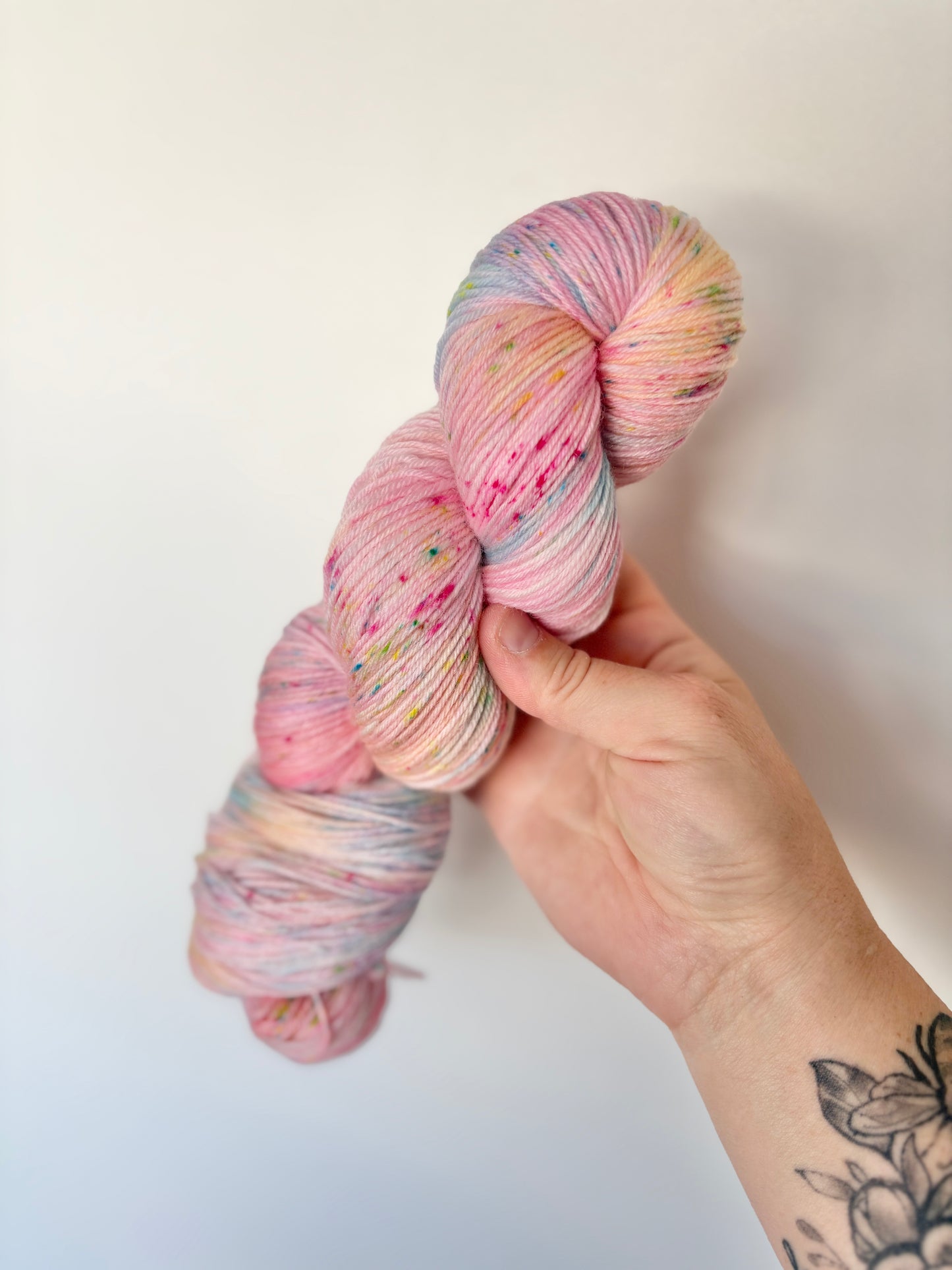 “Rainbowscape” Sock 4 ply/ fingering Australian Merino Wool