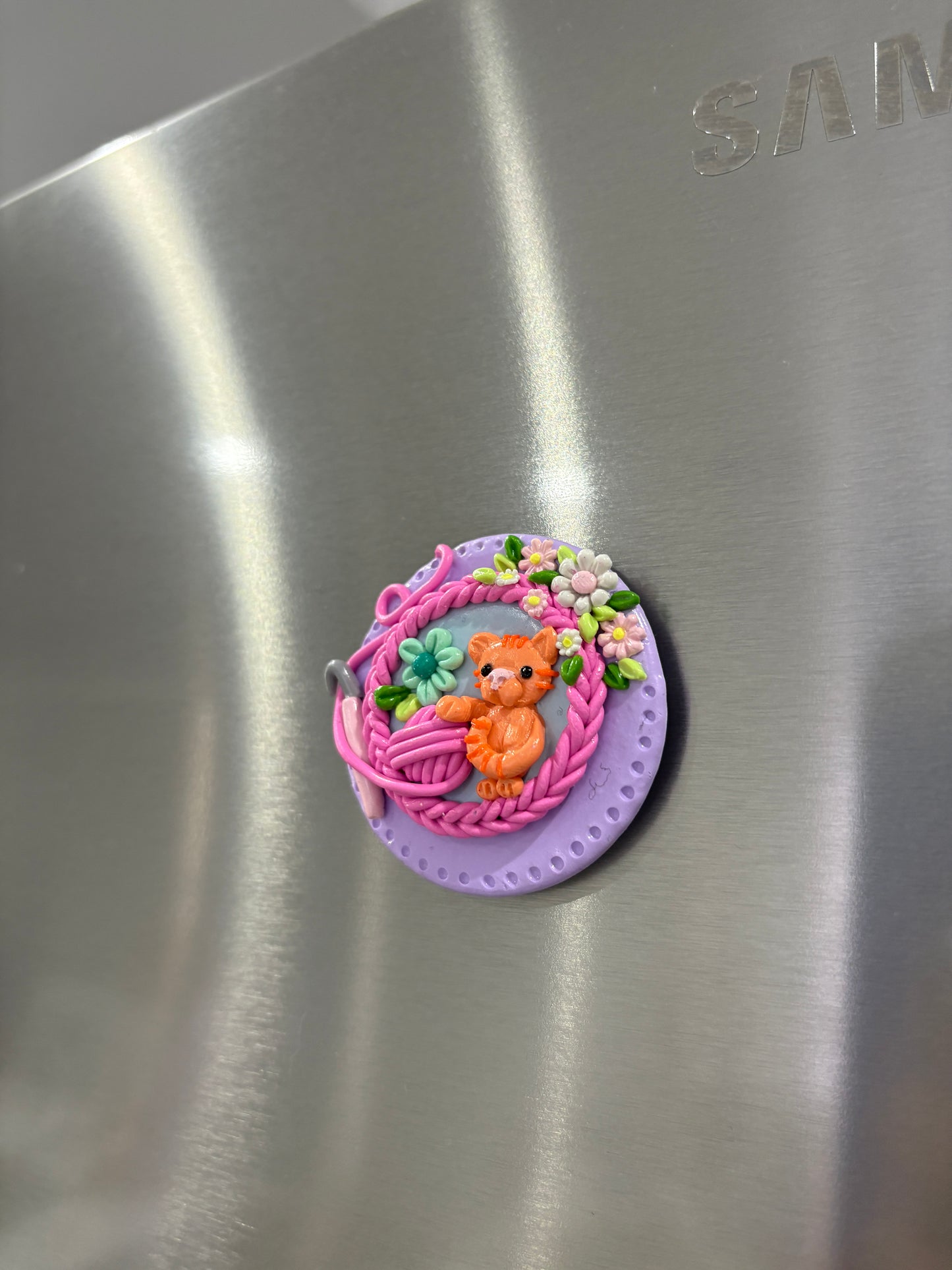 Fridge Magnets - Knit and Crochet