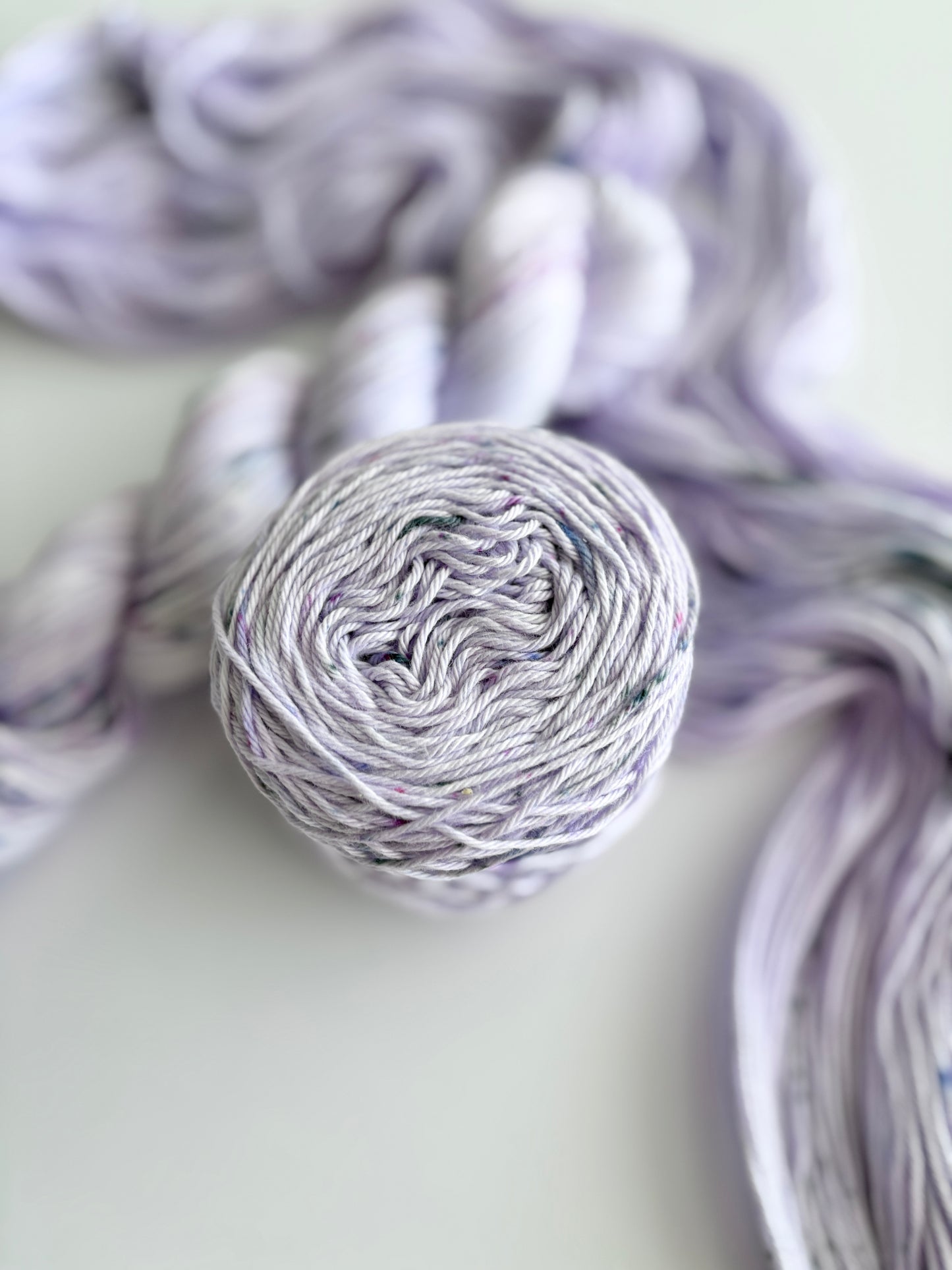 Blooming Lilac - 4 ply 100% cotton 50g