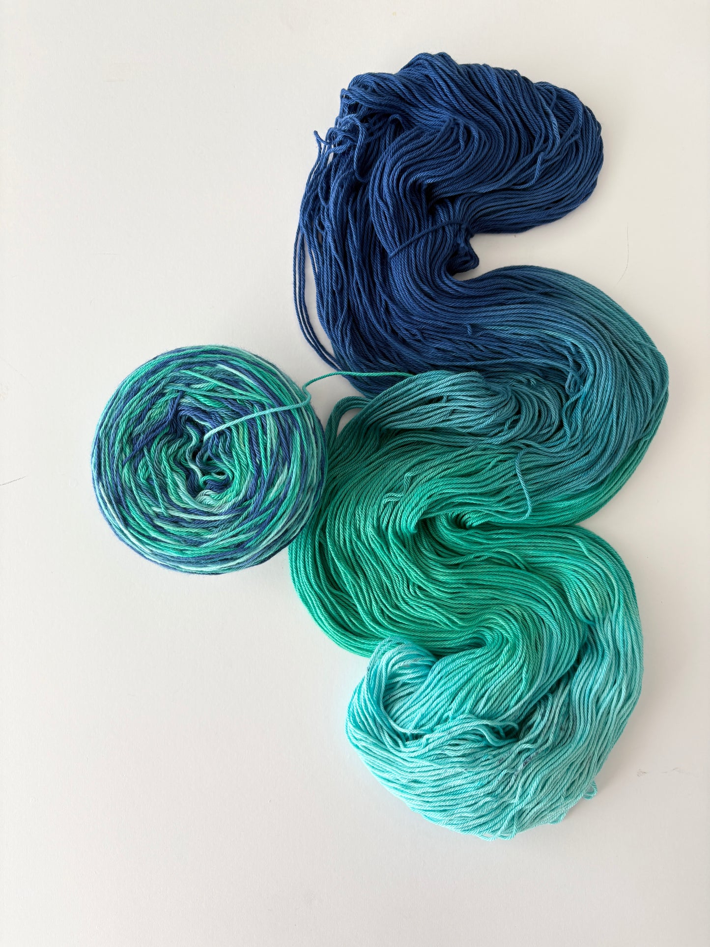 Aurora - 4 ply 100% Hand Dyed Cotton