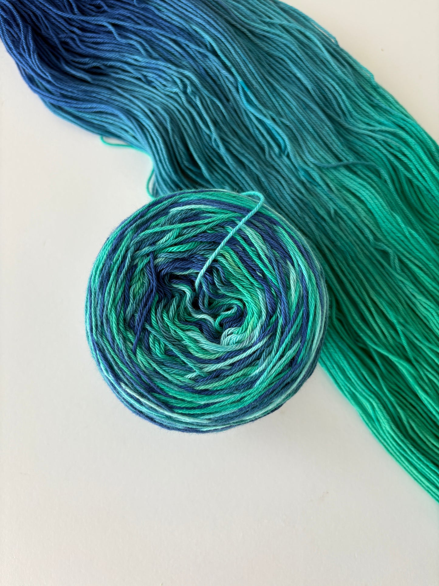 Aurora - 4 ply 100% Hand Dyed Cotton
