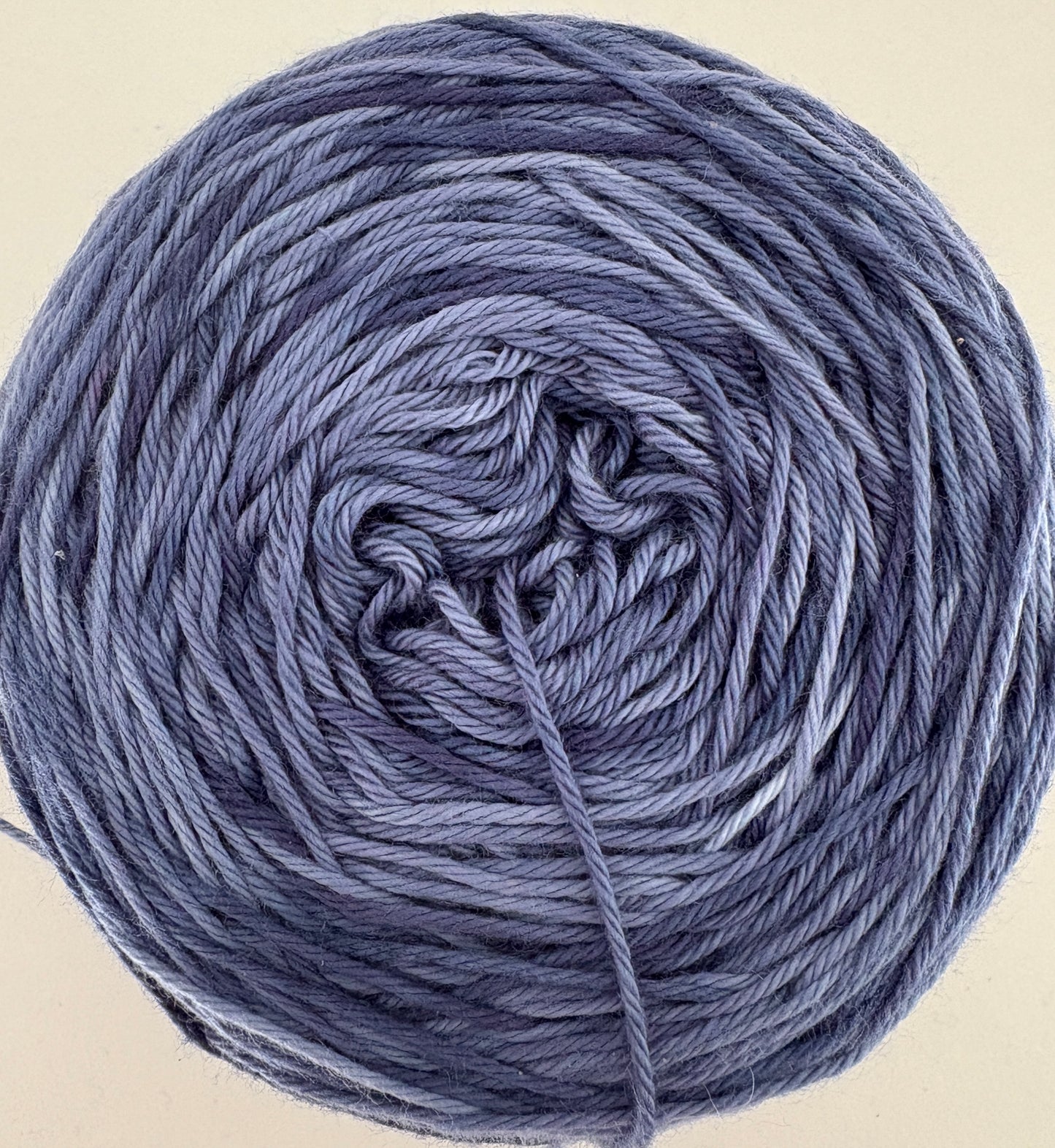 Denim - 4 ply 100% Hand Dyed Cotton