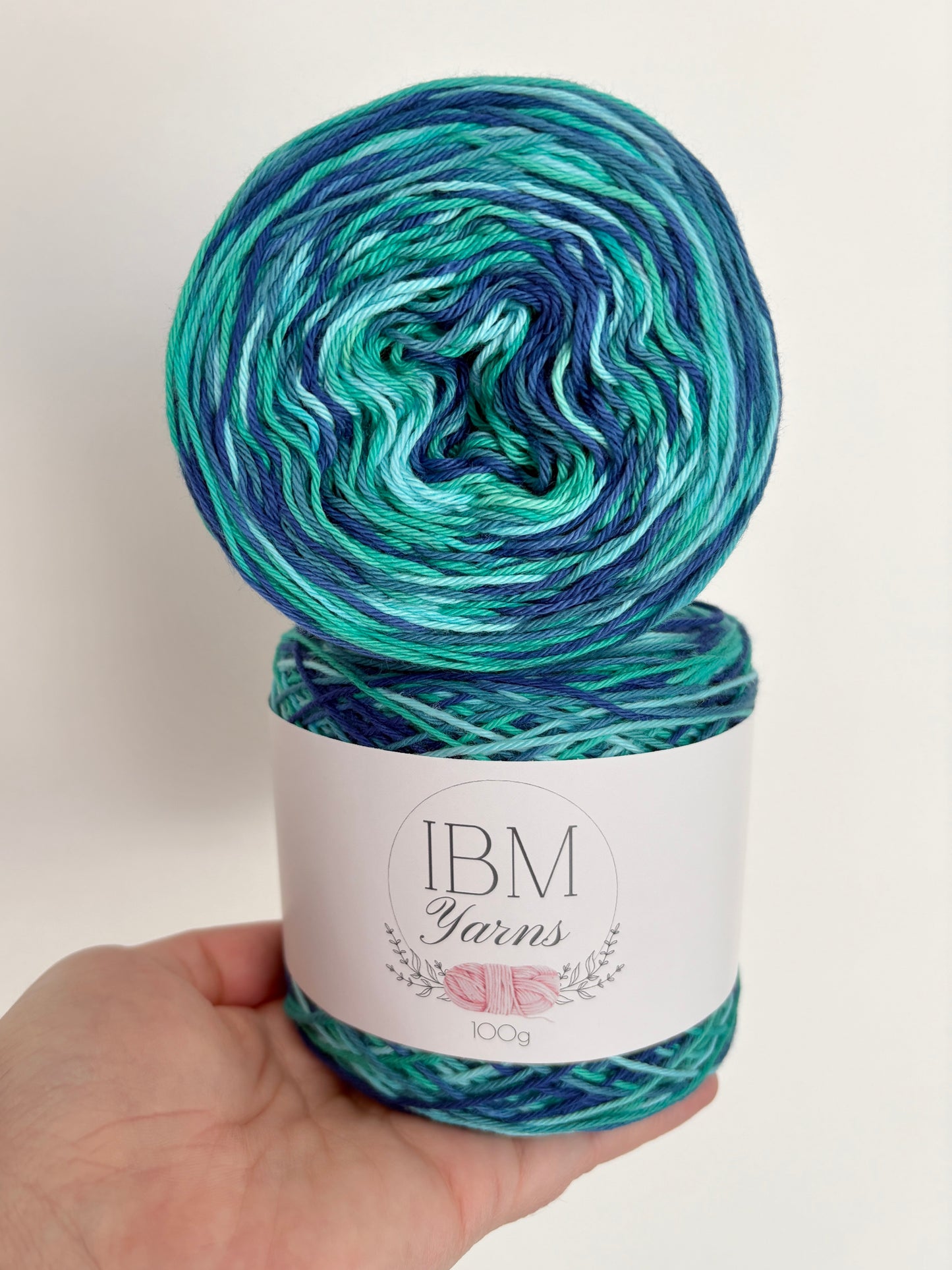 Aurora - 4 ply 100% Hand Dyed Cotton