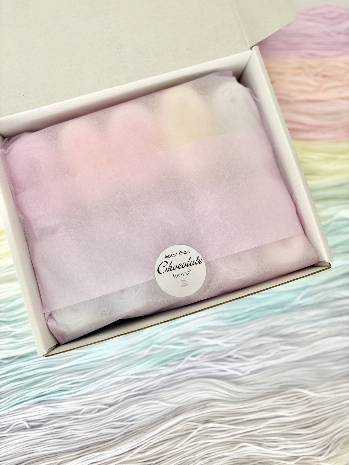 Pastel Pops "Unicorn Whisper" - 10x 25g Amigurumi Egyptian cotton set, Hand Dyed Cotton 4ply