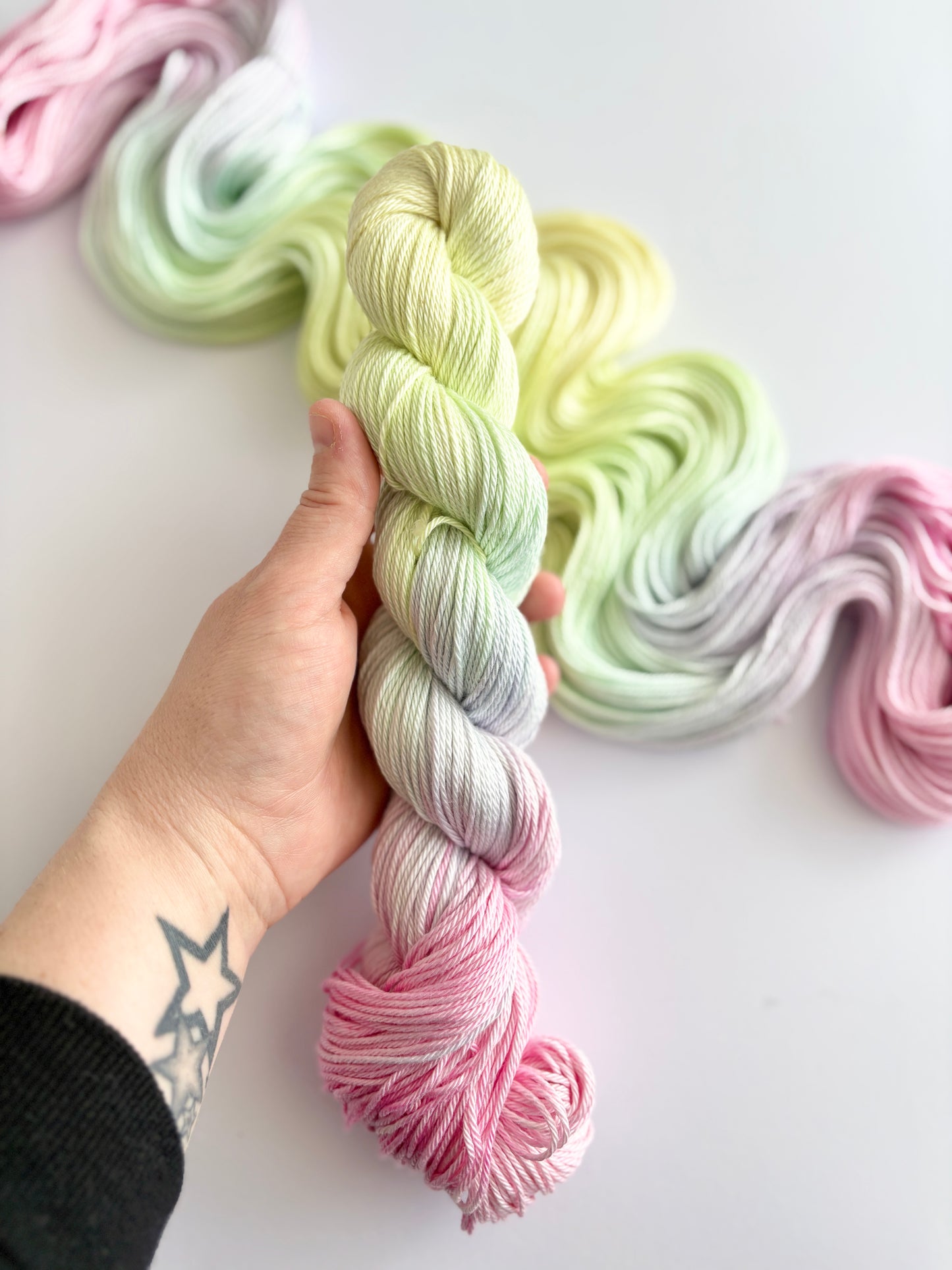 Follow the yellow brick road - CUSTOM BASES Hand Dyed Cotton