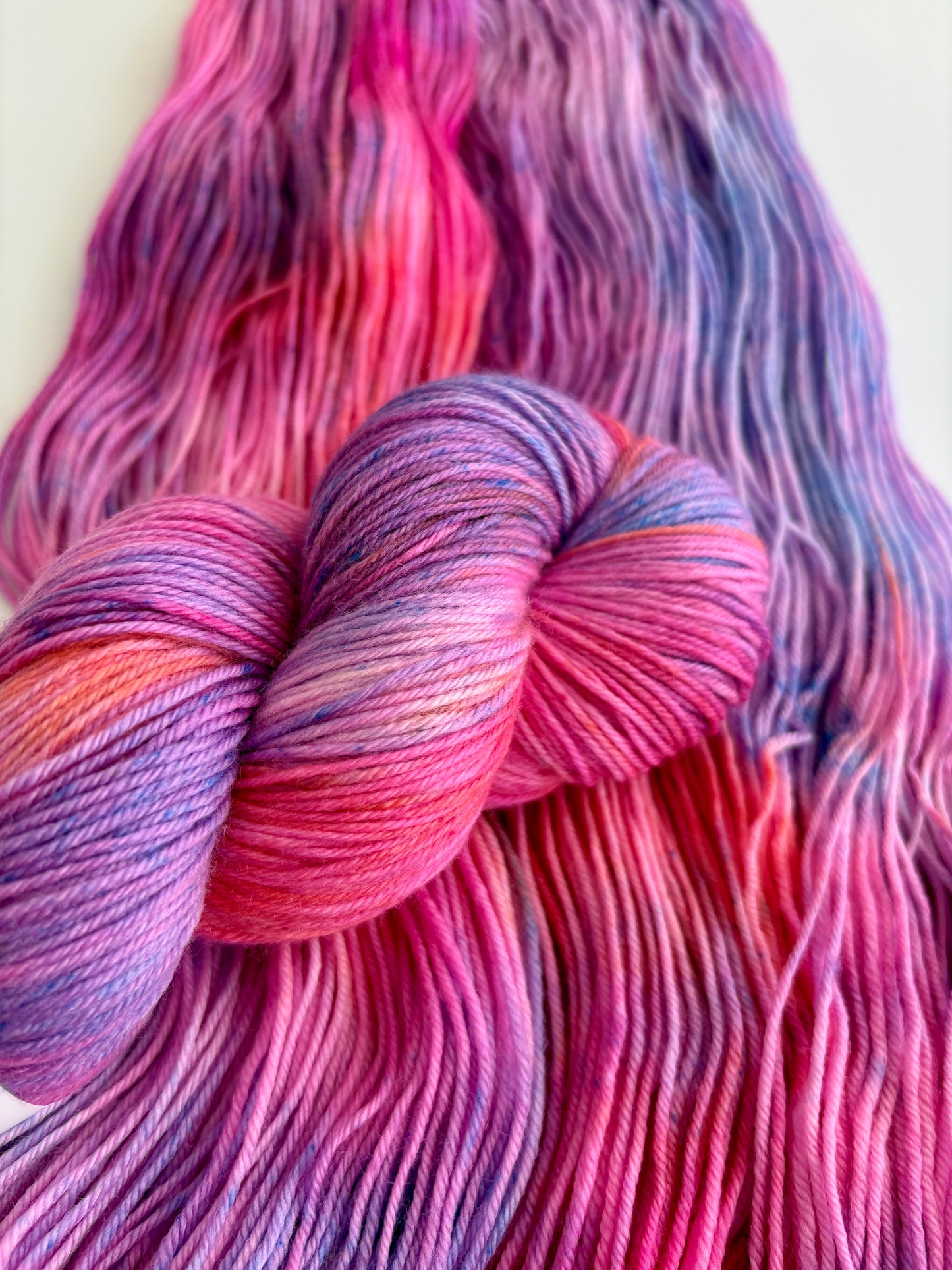 "Electric Silence" Sock 4 ply/ fingering Australian Merino Wool