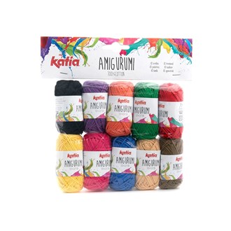 Mini Amigurumi Cotton Set - Katia - IBM Yarns