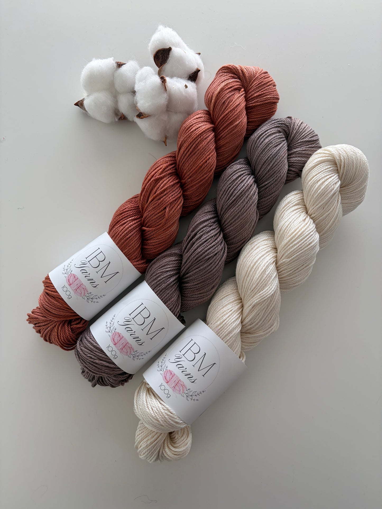 100% Pima Cotton 12 ply