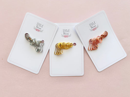 Stitch Marker Sets - Knit Marker Rings