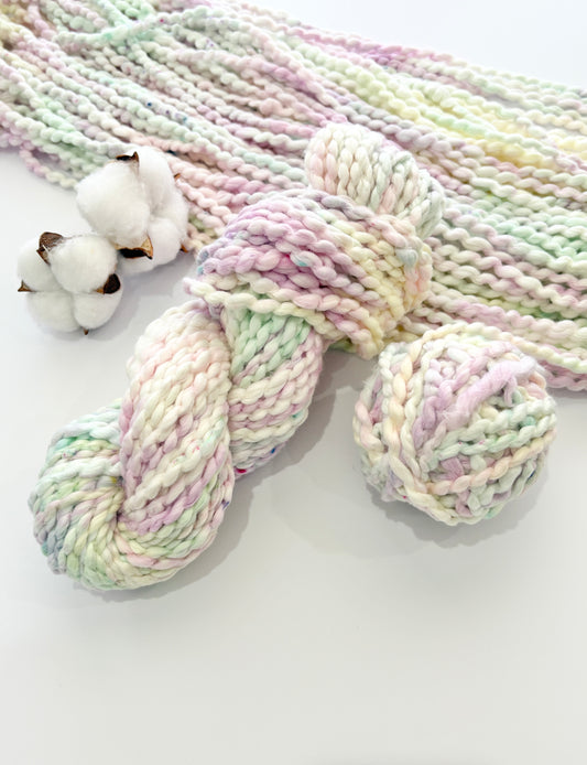 Pastel Blooms - Super Bulky Hand Dyed Cotton
