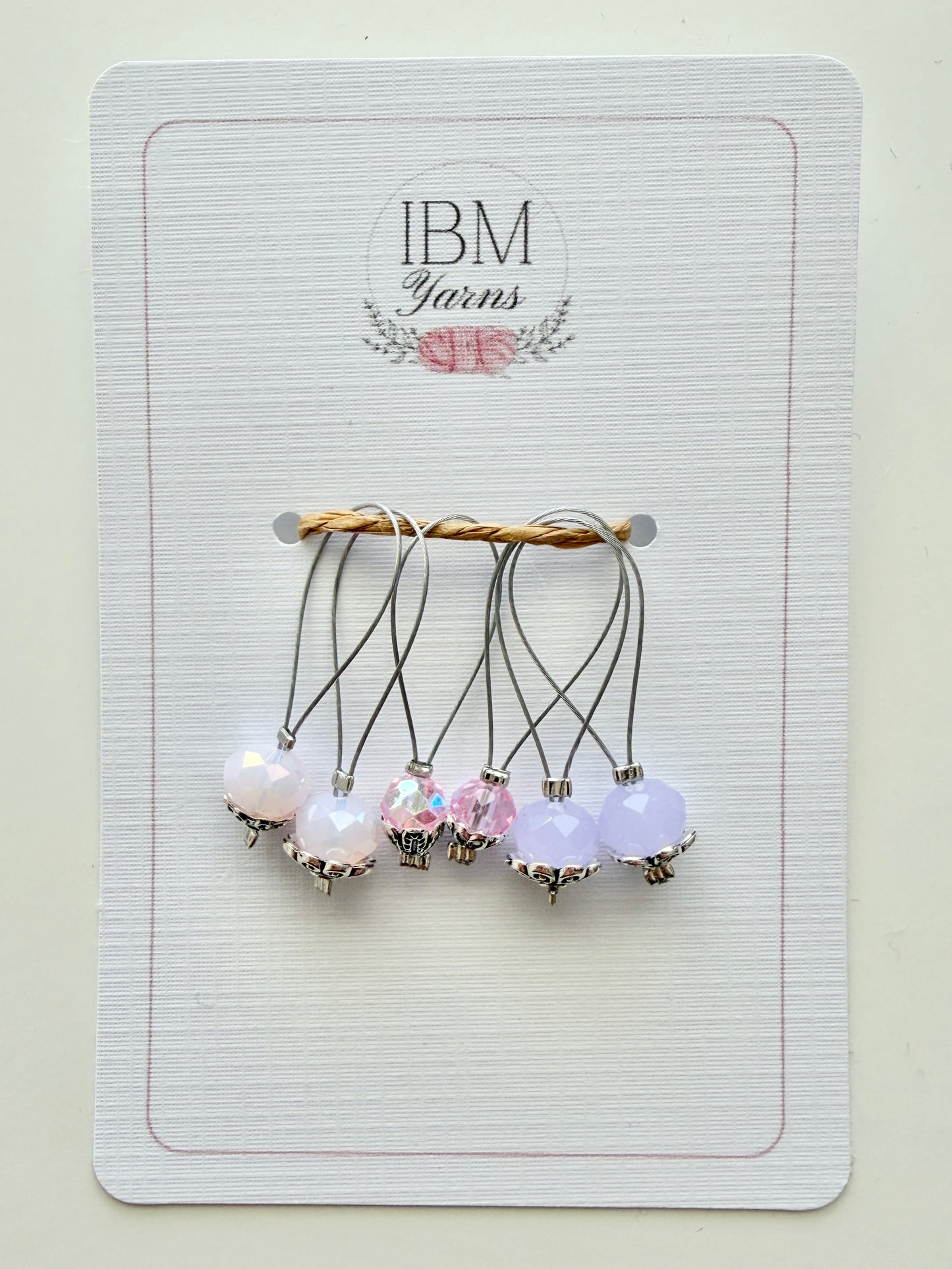 Handmade Stitch Markers | loop stitch markers