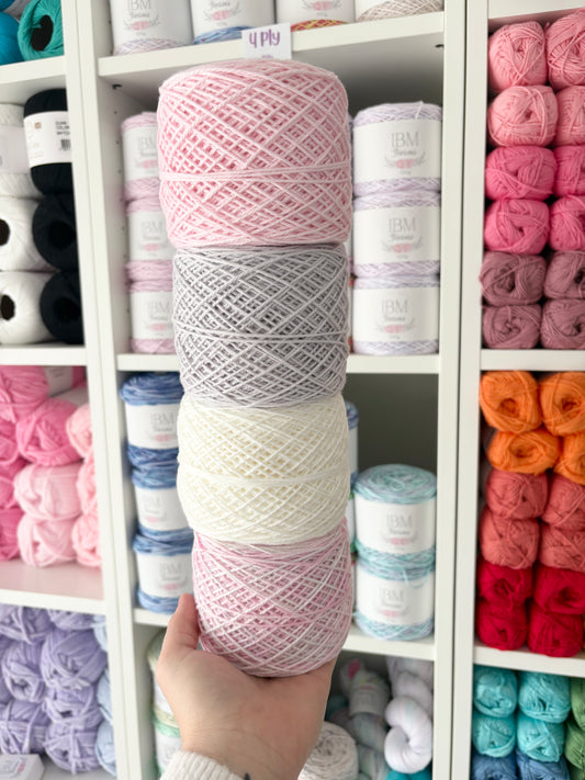 Contrast Solids – Designed to Match IBM Yarns Variegated Cottons