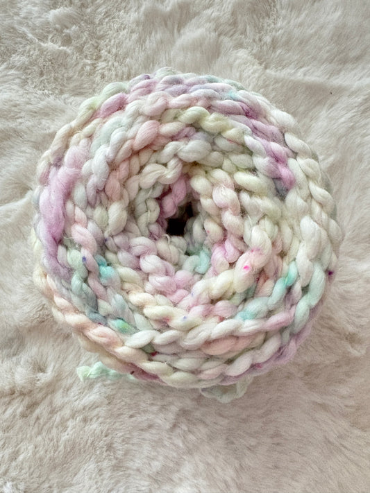 Pastel Blooms | Super Bulky Cotton (Ready to Ship)