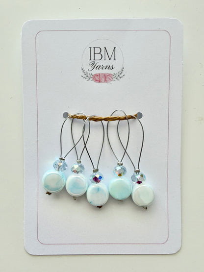 Handmade Stitch Markers | loop stitch markers