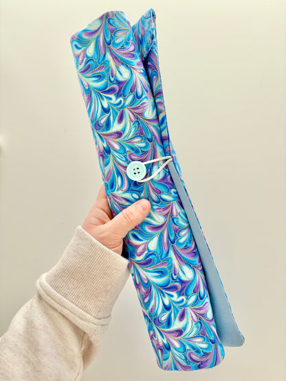 Gold Swirl | Knitting Needle Pouch
