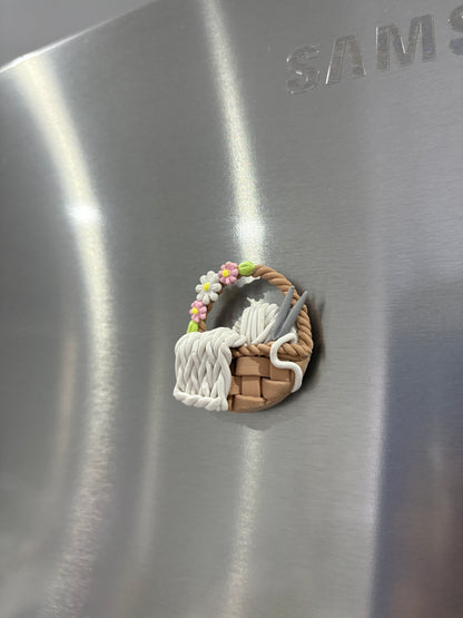Fridge Magnets - Knit and Crochet