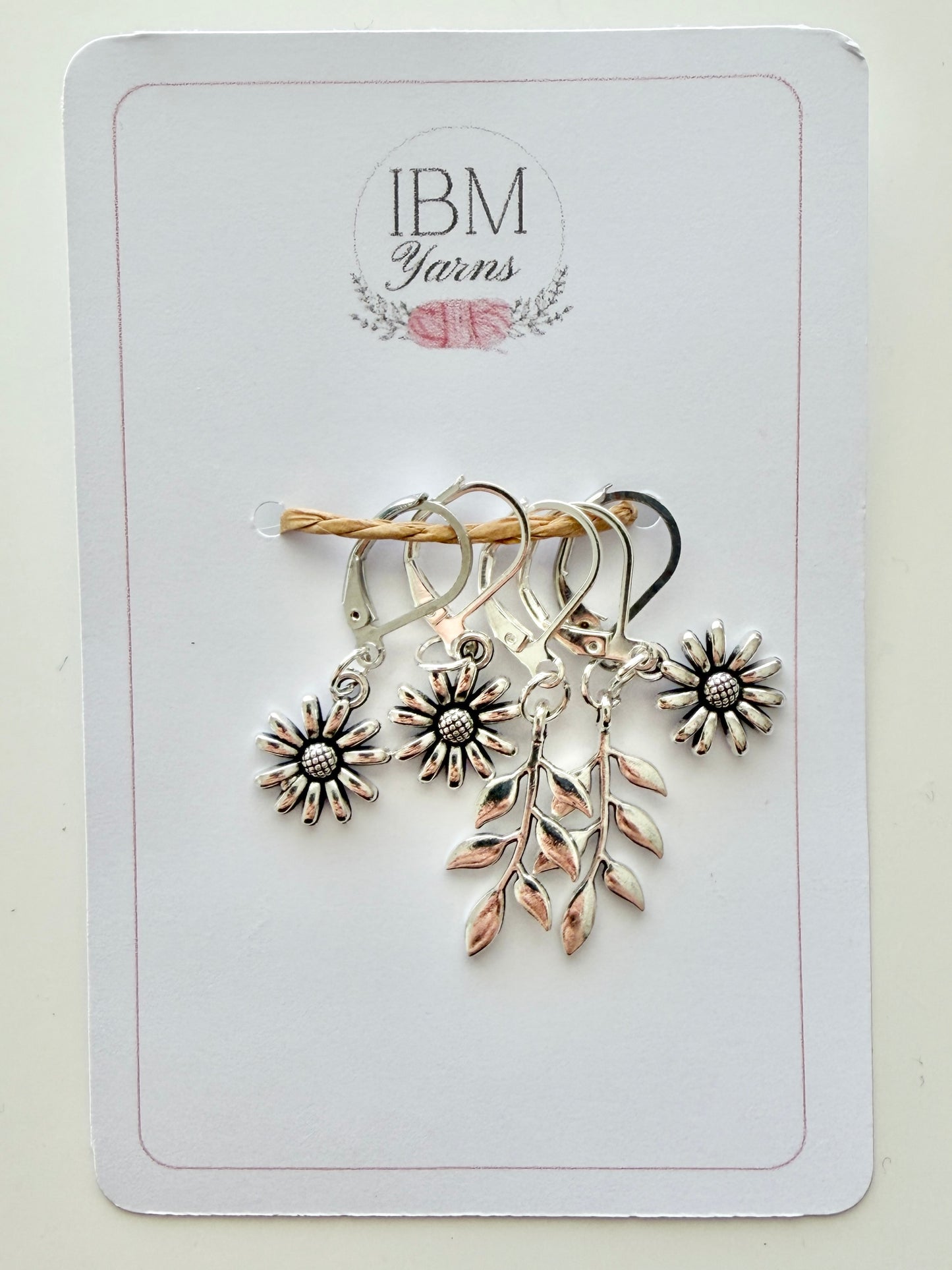Handmade Stitch Markers | loop stitch markers