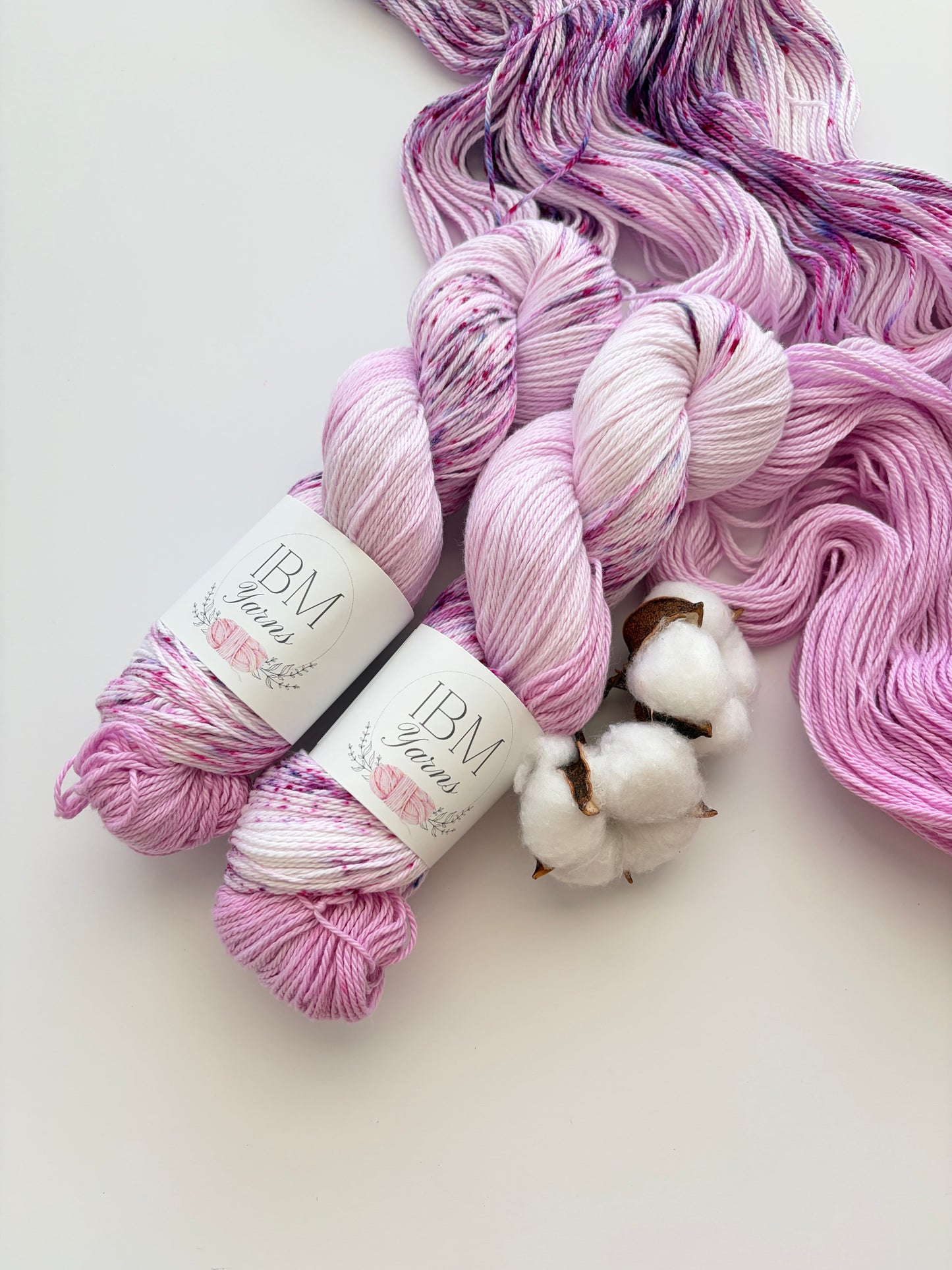 Camellia | Cotton Yarn (Select Your Base)