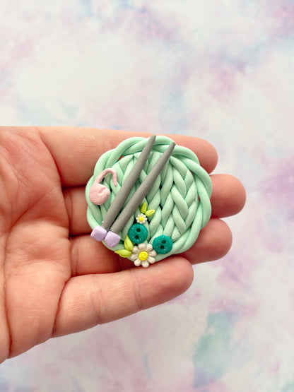 Fridge Magnets - Knit and Crochet