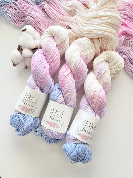 Moondrift | Cotton Yarn (Select Your Base)