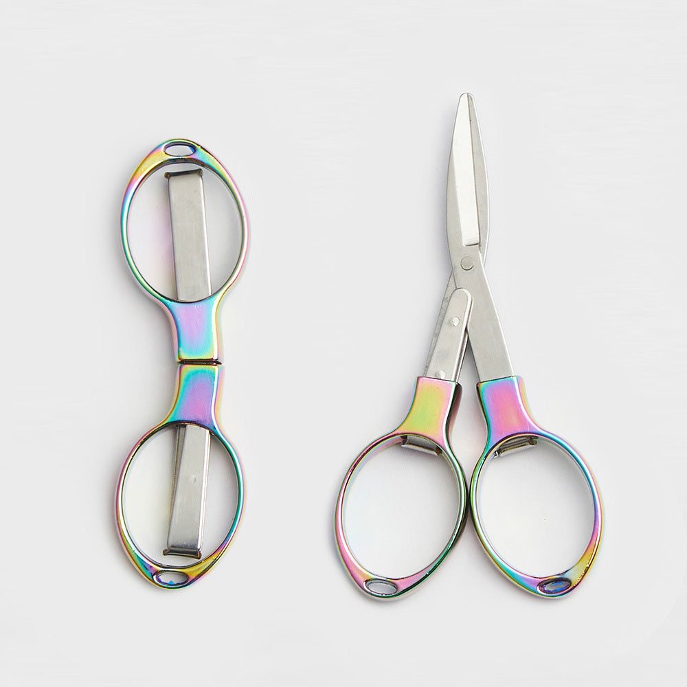 Rainbow Folding Scissors - IBM Yarns