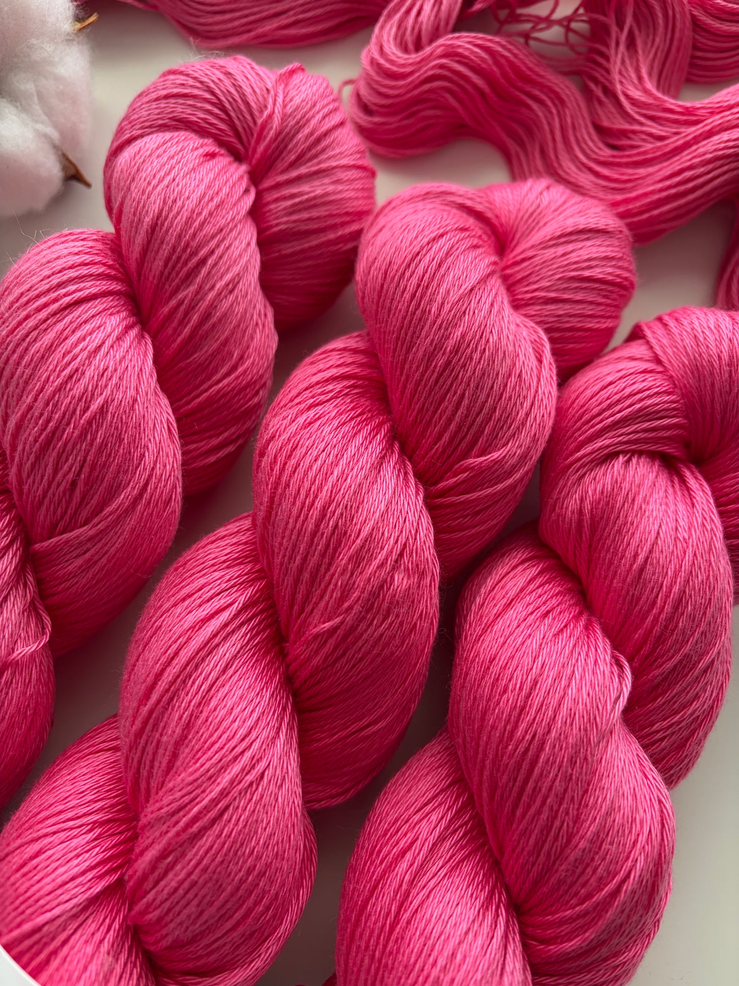 Sakura | Peruvian Pima Cotton 4 ply (Ready to ship)