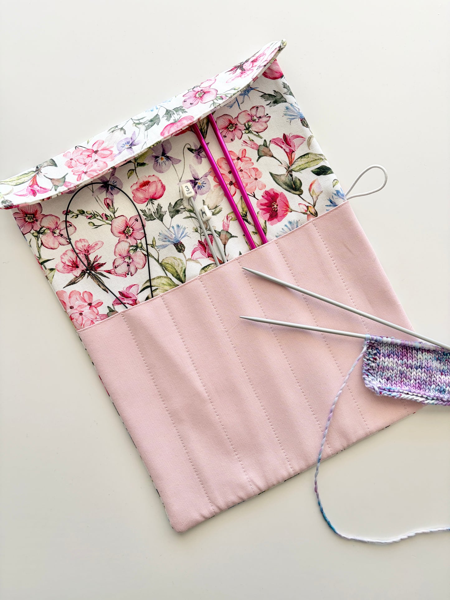 Floral | Knitting Needle Pouch