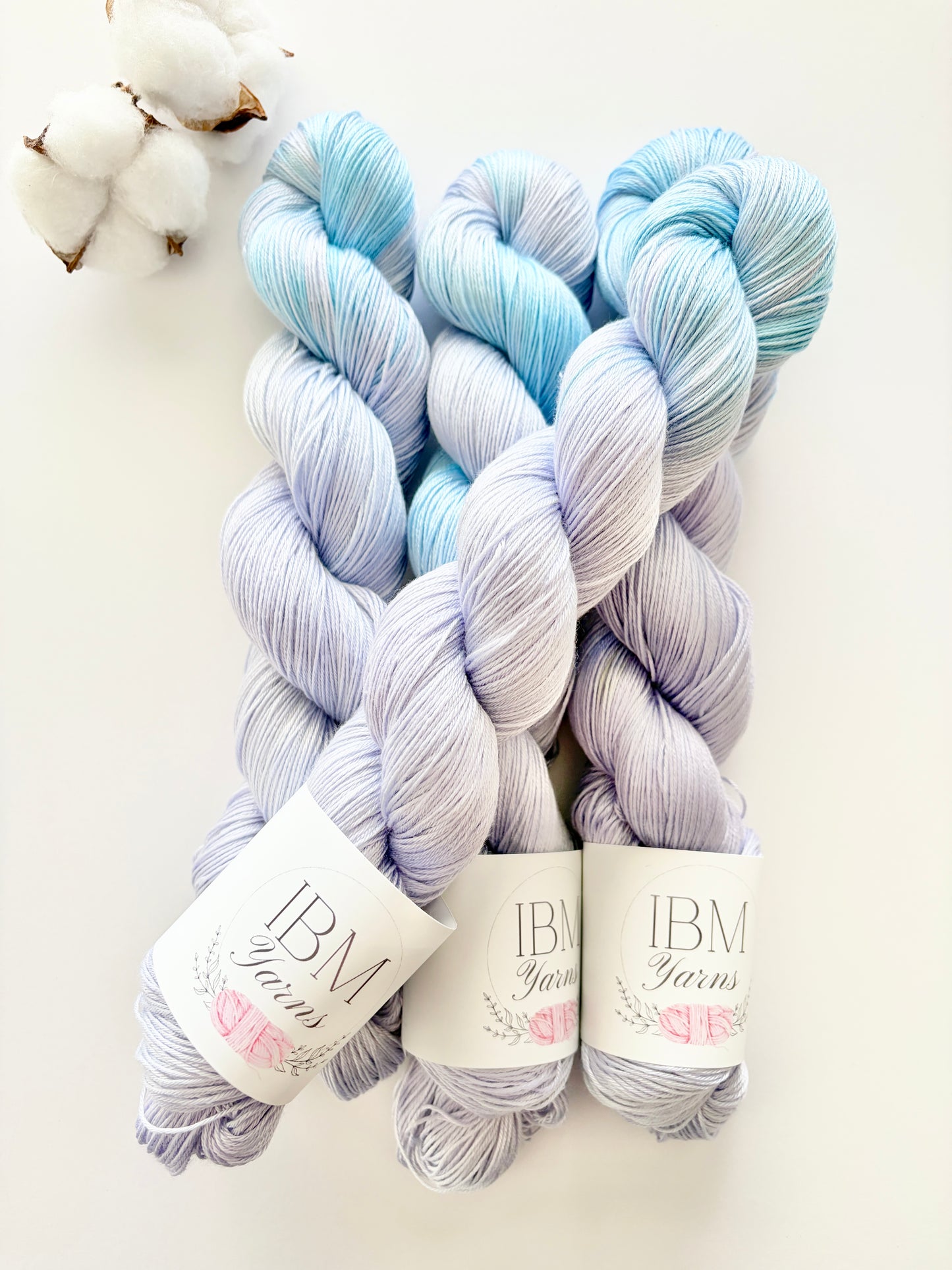 Bluebell | 4 ply Cupro Cotton (Ready to Ship)