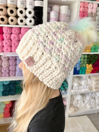 Pastel Blooms - Super Bulky Hand Dyed Cotton
