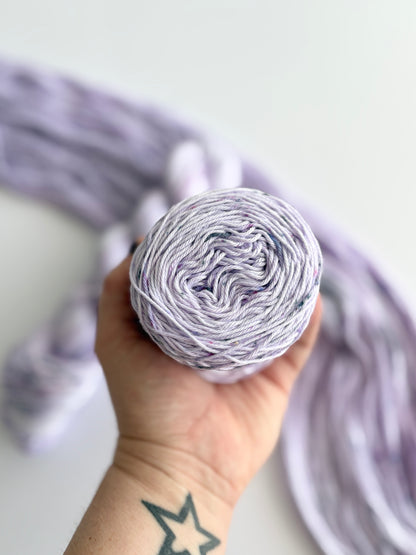Blooming Lilac - 4 ply 100% cotton 50g